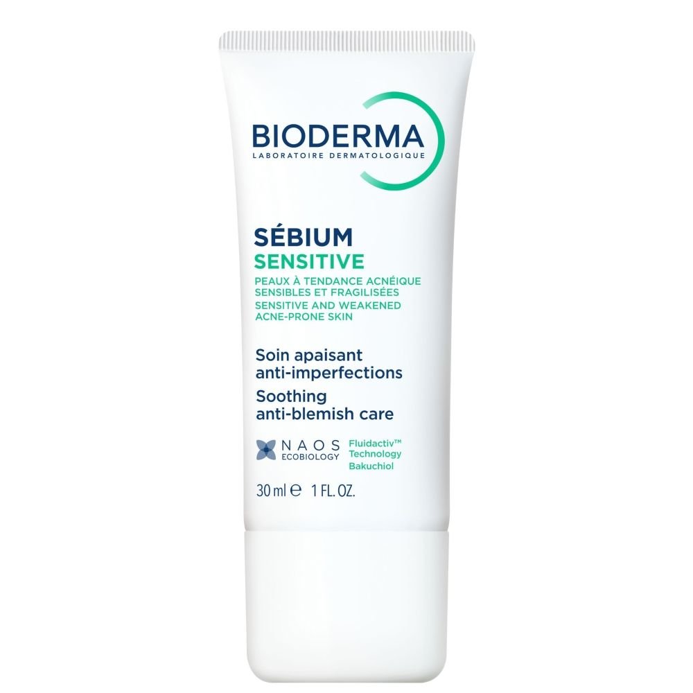BIODERMA Bioderma Sebium Sensitive, krem, lagodzacy,c.tradzik., 30 ml — Składniki i ocena