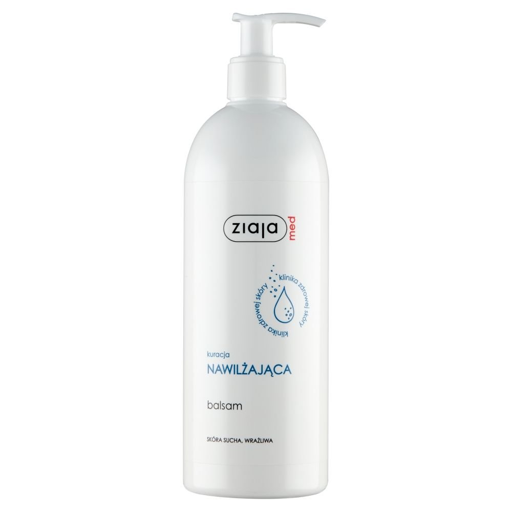 ZIAJA Ziaja Med Nawilżajążca, balsam  do ciała, 500 ml — Składniki i ocena