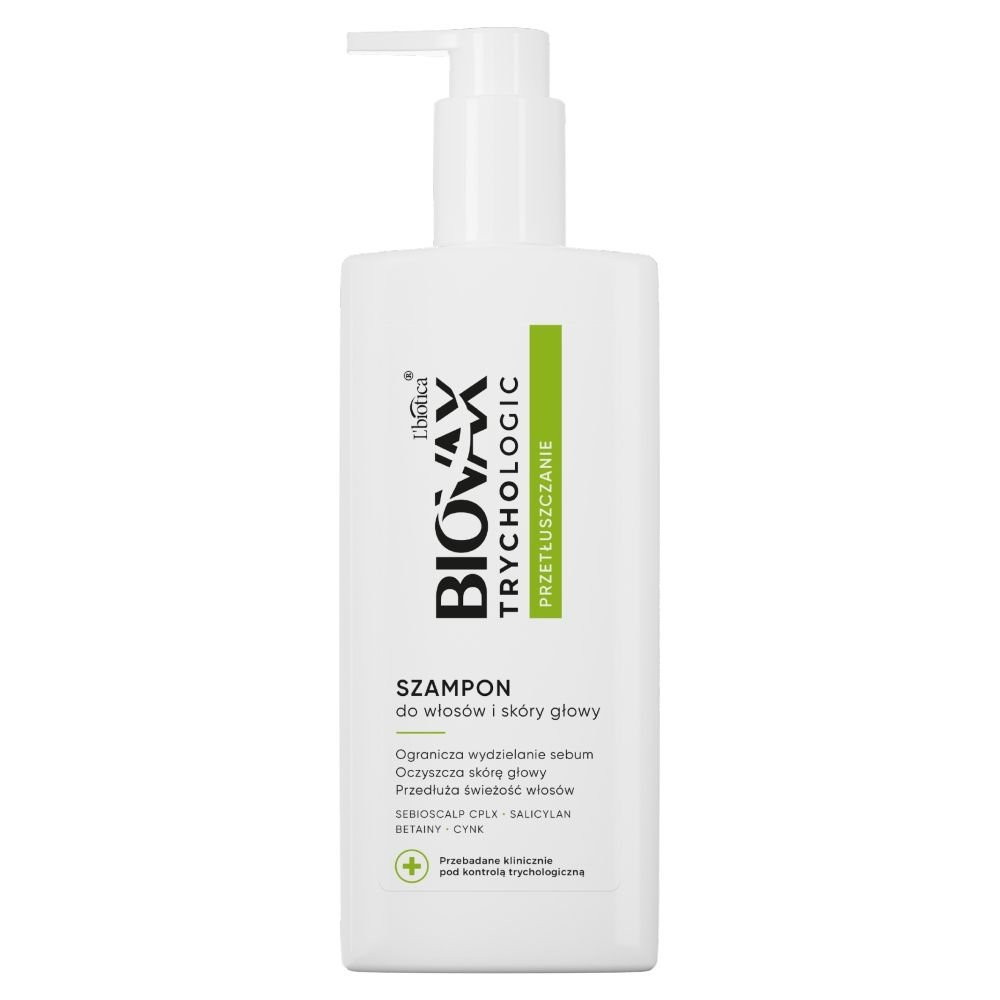 BIOVAX Biovax Trychologic, szampon przetłuszczanie, 200 ml — Składniki i ocena