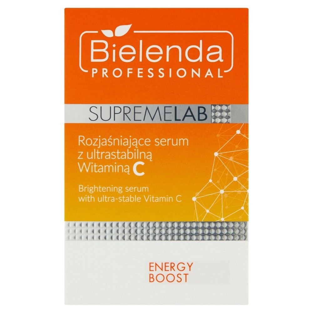 Bielenda Professional Bielenda Professional SupremeLab, Rozjaśniające serum z ultrastabilną witaminą C, 15 ml — Składniki i ocena