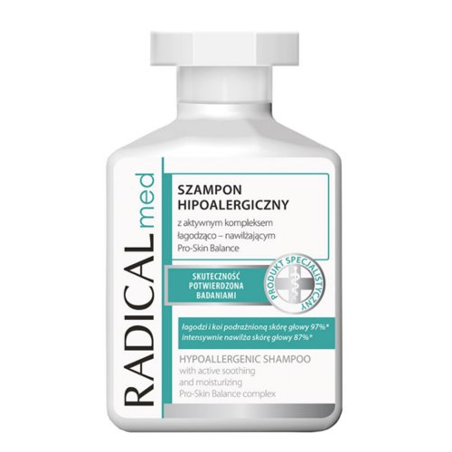 RADICAL Radical Med, szampon hipoalergiczny, 300 ml — Składniki i ocena