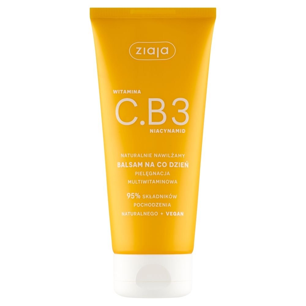 ZIAJA Ziaja Witamina C.B3 Niacynamid, balsam na co dzień, 200 ml — Składniki i ocena