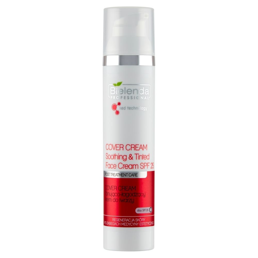 Bielenda Professional Bielenda Professional Cover Cream, Tonująco-łagodzący krem do twarzy SPF25, 100 ml
