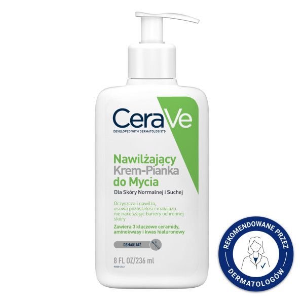 Nieznana CeraVe, krem-pianka do mycia, 236 ml