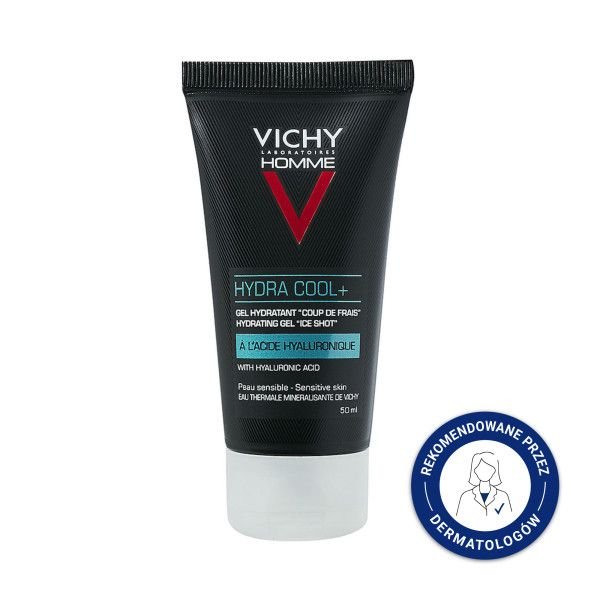 VICHY Vichy Homme Hydra Cool+,krem,nawilz.,z kw.hialur., 50 ml