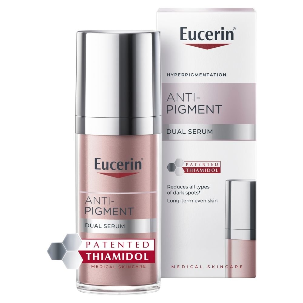 EUCERIN Eucerin Anti-Pigment, serum, o podwojnym dzialaniu, 30 ml — Składniki i ocena