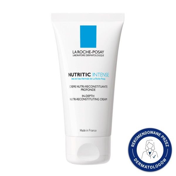 La Roche-Posay La Roche-Posay Nutritic Intense, krem odżywczo - regenerujący, do skóry suchej, 50 ml, tuba