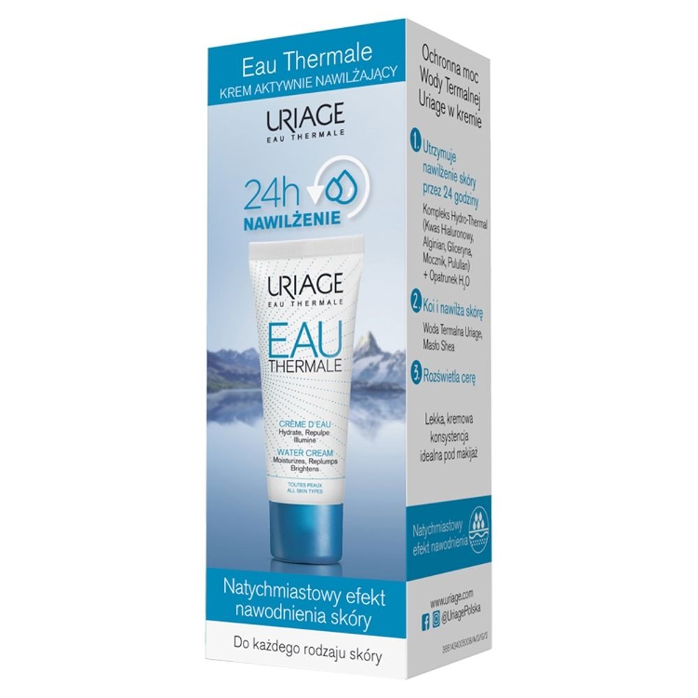 URIAGE Uriage Eau Thermale, krem lekki,aktywnie nawilz., 40 ml
