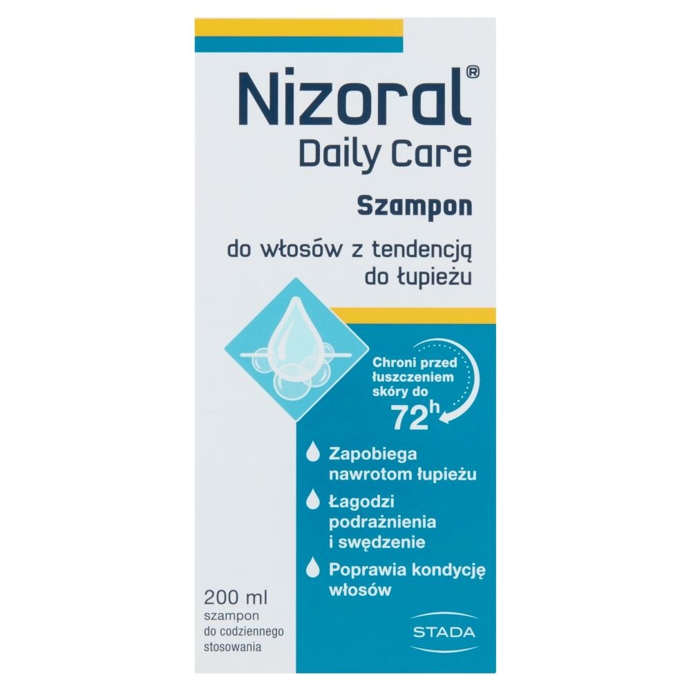 Nizoral Nizoral Daily Care, szamp.,do wlos.z tend.do lupiezu, 200 ml — Składniki i ocena