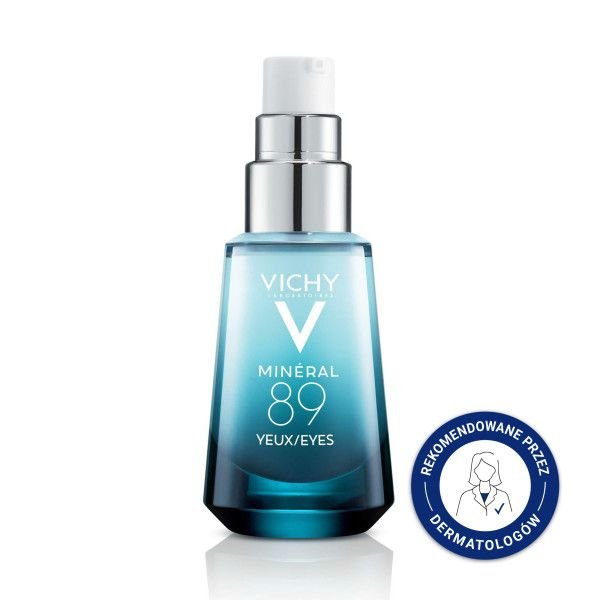 VICHY Vichy Mineral 89 Oczy, krem, odbud.,wzmacn.p/oczy, 15 ml — Składniki i ocena