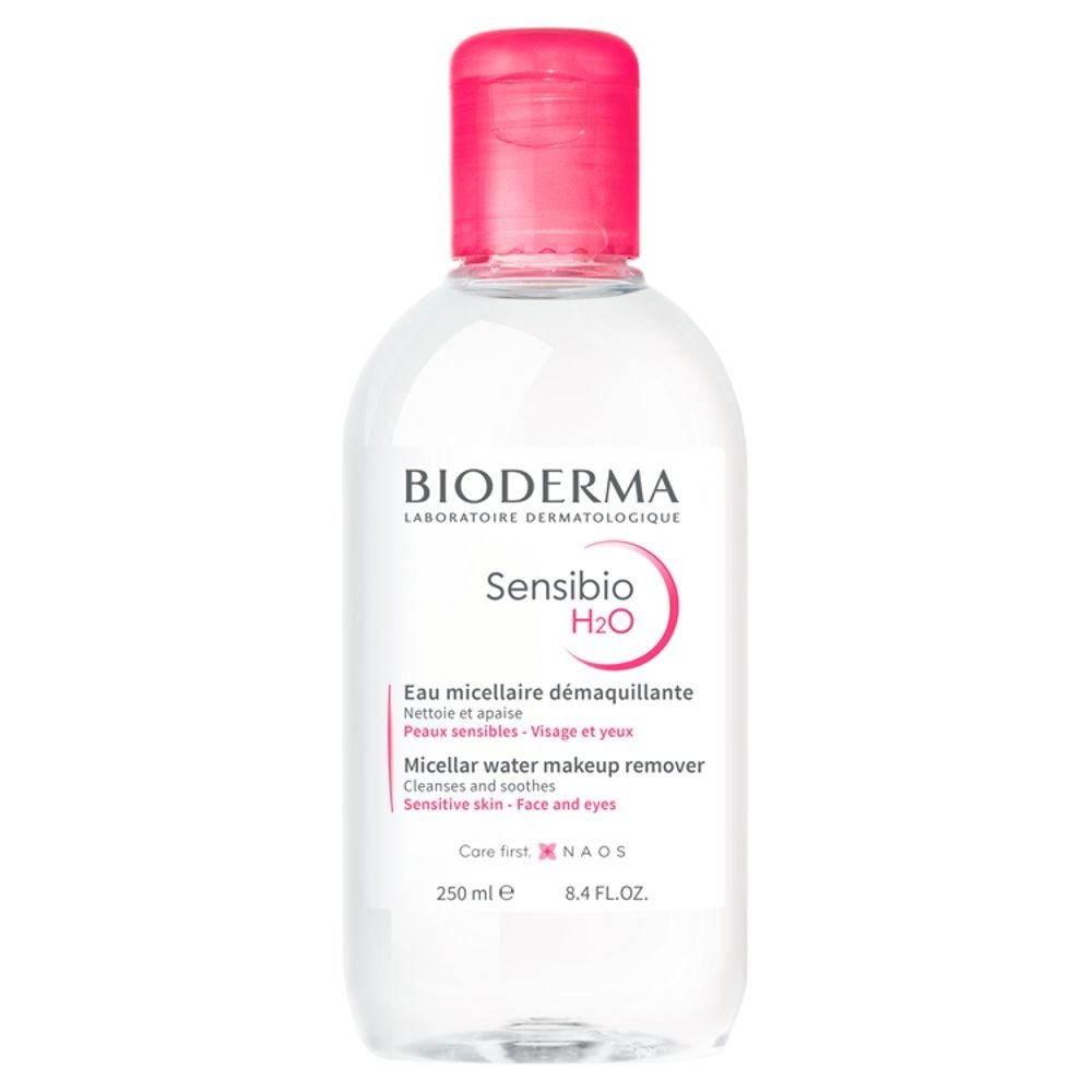 BIODERMA Bioderma Sensibio H2O, oczyszczająca woda micelarna do demakijażu, 250 ml — Składniki i ocena