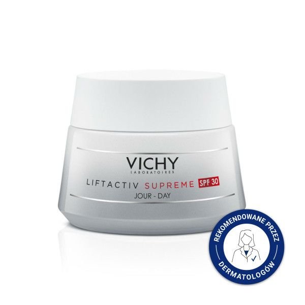 VICHY Vichy Liftactiv Supreme, przeciwzmarszczkowy, i ujędrniający krem na dzień, SPF30, 50 ml