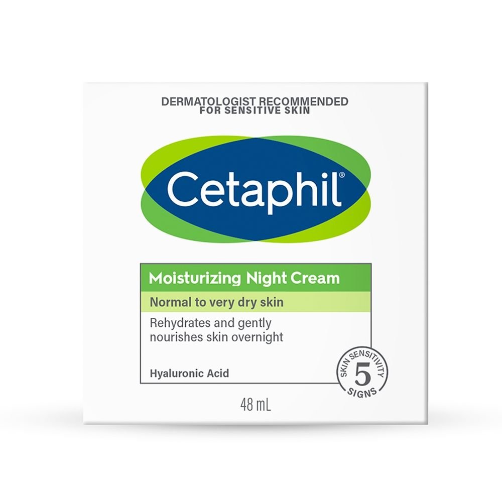 Nieznana Cetaphil, krem nawilżający do twarzy na noc, 48 ml