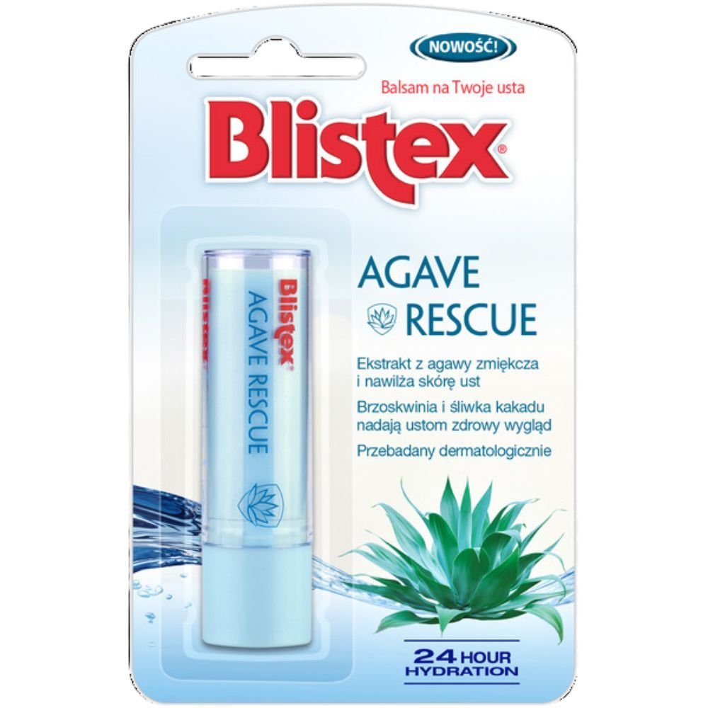 Blistex Blistex Agave Rescue, balsam, do ust, 3,7g — Składniki i ocena