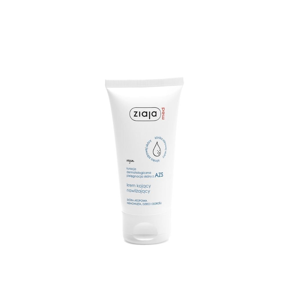ZIAJA Ziaja Med Kuracja Dermatologiczna do skóry z AZS, krem kojąco-nawilżający, 50 ml — Składniki i ocena