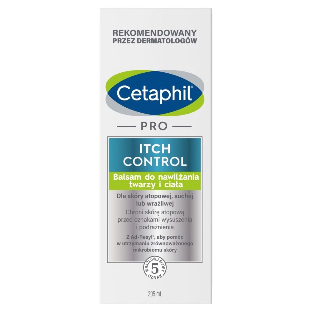 CETAPHIL Cetaphil PRO Itch Control, balsam,nawilz.,d/tw.,ciala,295ml