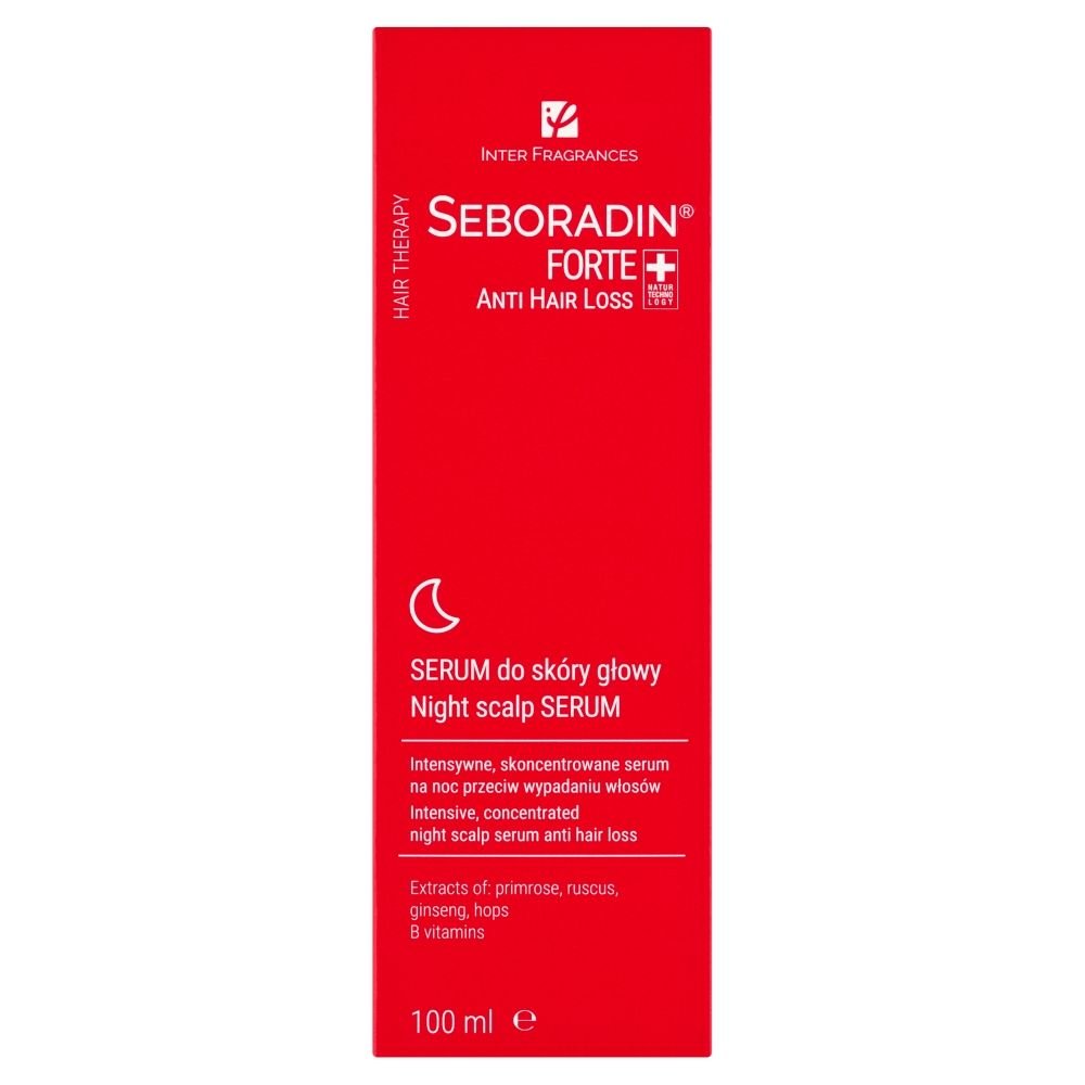 SEBORADIN Seboradin Forte Anti Hair Loss Serum, serum, 100 ml — Składniki i ocena