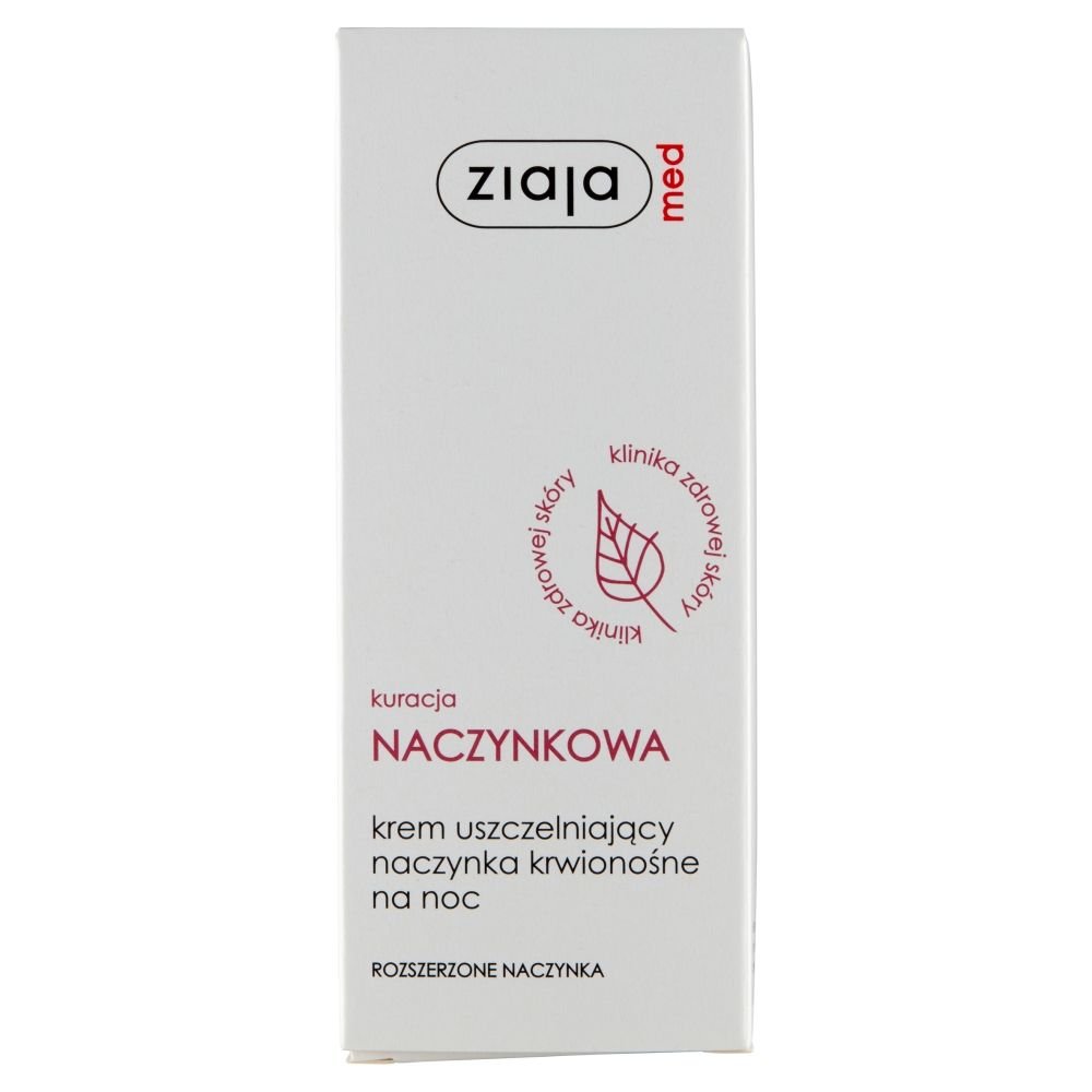 ZIAJA Ziaja Med Naczynkowa, krem uszczelniający naczynka krwionośne na noc, 50 ml