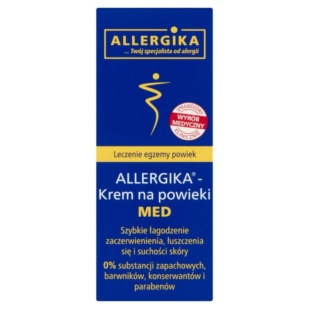 Nieznana Allergika, krem, na powieki MED, 15 ml