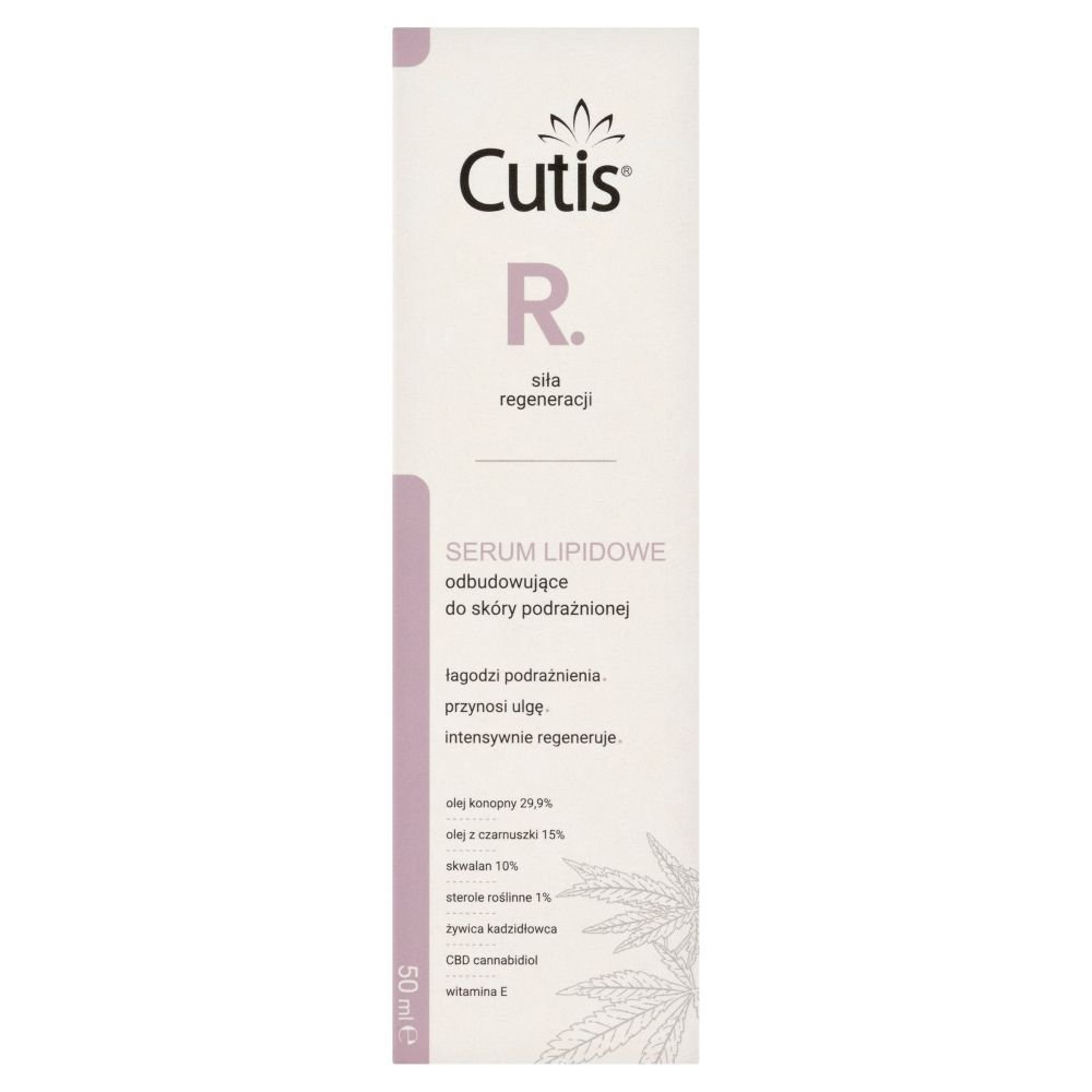 Cutis Cutis R-REGENERACJA, serum lipidowe odbudowujące do skóry podrażnionej, 50 ml