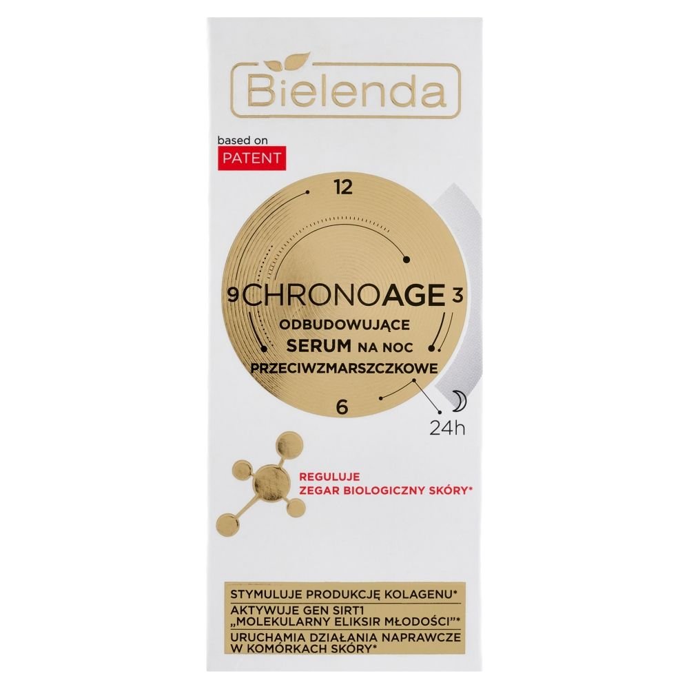 Bielenda Bielenda Chrono Age, Odbudowujące serum na noc przeciwzmarszczkowe, 30 ml