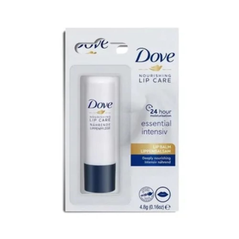 Dove Dove Essential Nourishing Lip Care, balsam do ust, 4,8 g — Składniki i ocena