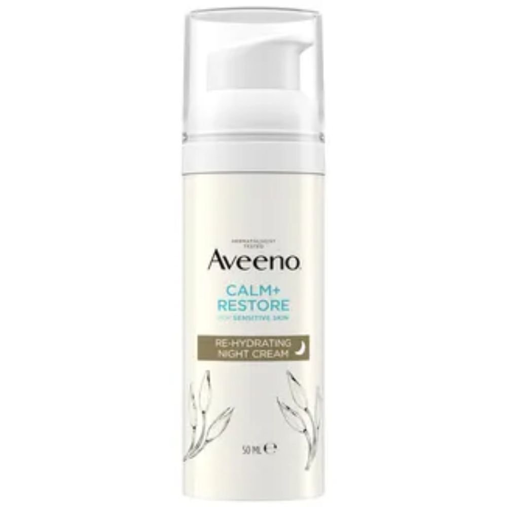 Aveeno Aveeno Calm + Restore, Przywracający nawilżenie krem na noc, 50ml — Składniki i ocena