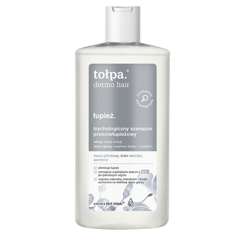 TOŁPA Tołpa Dermo Hair, trychologiczny szampon przeciwłupieżowy, 250 ml — Składniki i ocena