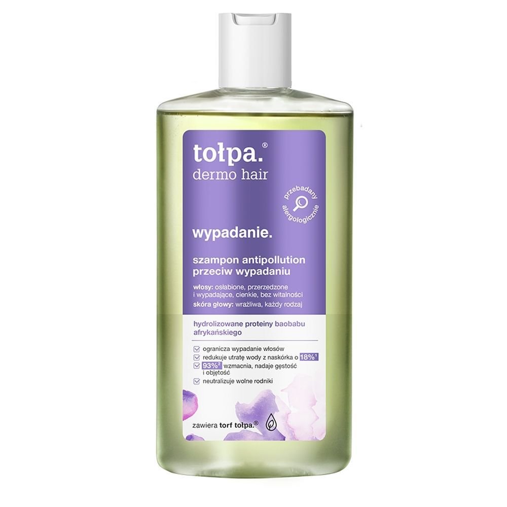TOŁPA Tołpa Dermo Hair, wzmacniający szampon przeciw wypadaniu, 250 ml — Składniki i ocena