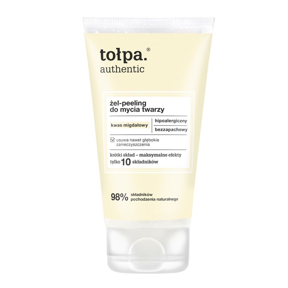 TOŁPA Tołpa Autentic, żel-peeling do mycia twarzy, 150 ml