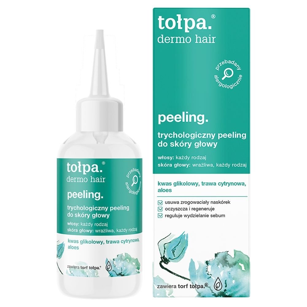 TOŁPA Tołpa Dermo Hair, peeling trychologiczny do skóry głowy, 100 ml — Składniki i ocena