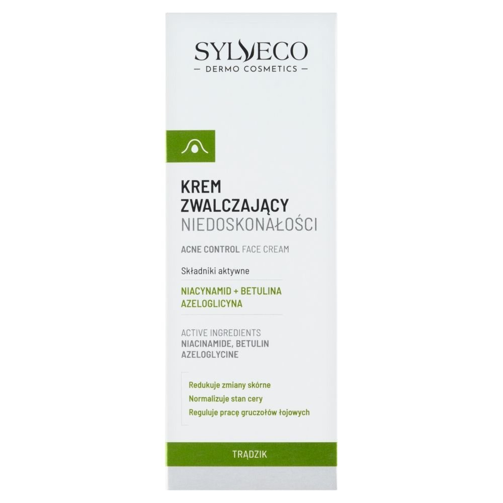 SYLVECO Sylveco Krem zwalczający niedoskonałości, 50 ml — Składniki i ocena