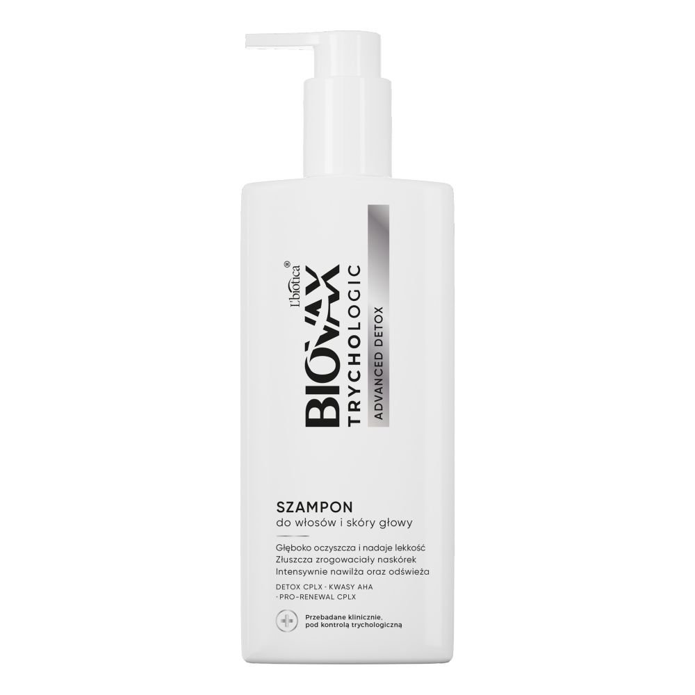 BIOVAX Biovax Trychologic szampon Advanced Detox, 200 ml — Składniki i ocena