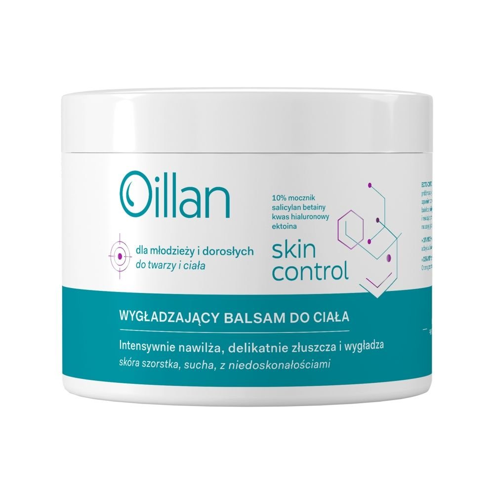 OILLAN Oillan Skin Control wygładzający balsam do ciała, 500 ml — Składniki i ocena