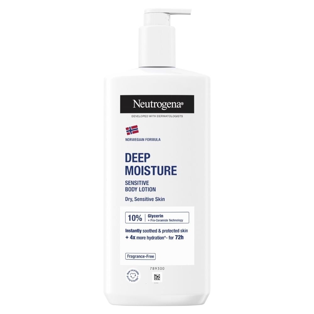 Neutrogena Neutrogena Formuła Norweska, Głęboko Nawilżający Szybko Wchłaniający się Balsam do Ciała, 400 ml