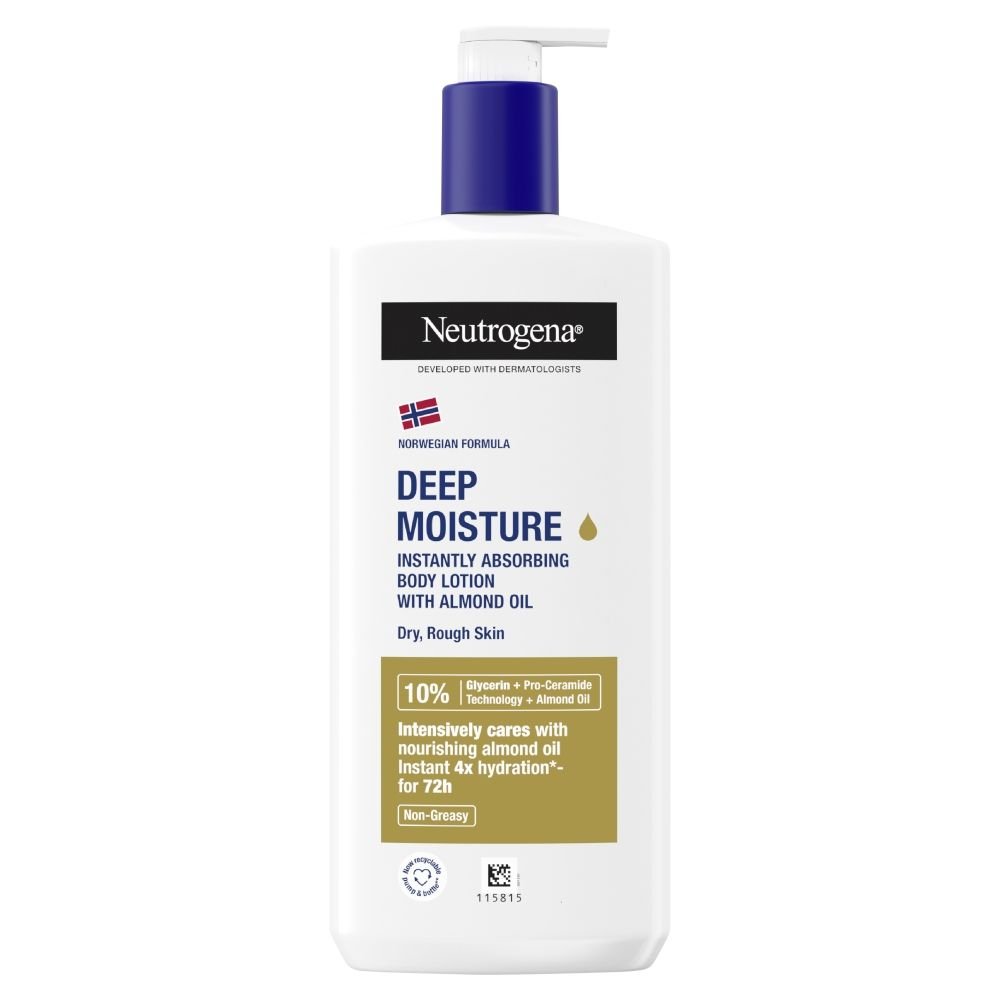 Neutrogena Neutrogena Formuła Norweska, Głęboko nawilżający balsam z olejkiem, skóra sucha, 400 ml