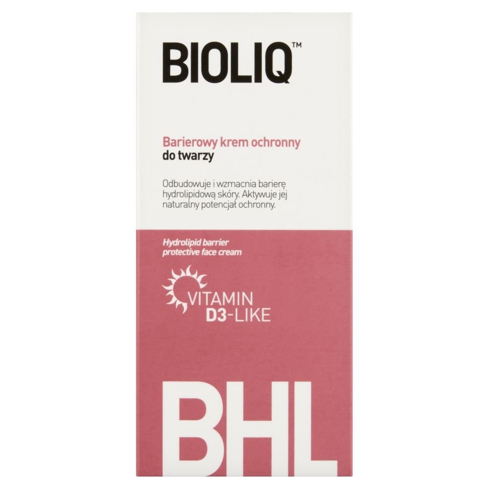 Bioliq Bioliq BHL, krem do twarzy, barierowy, ochronny,, 50 ml — Składniki i ocena