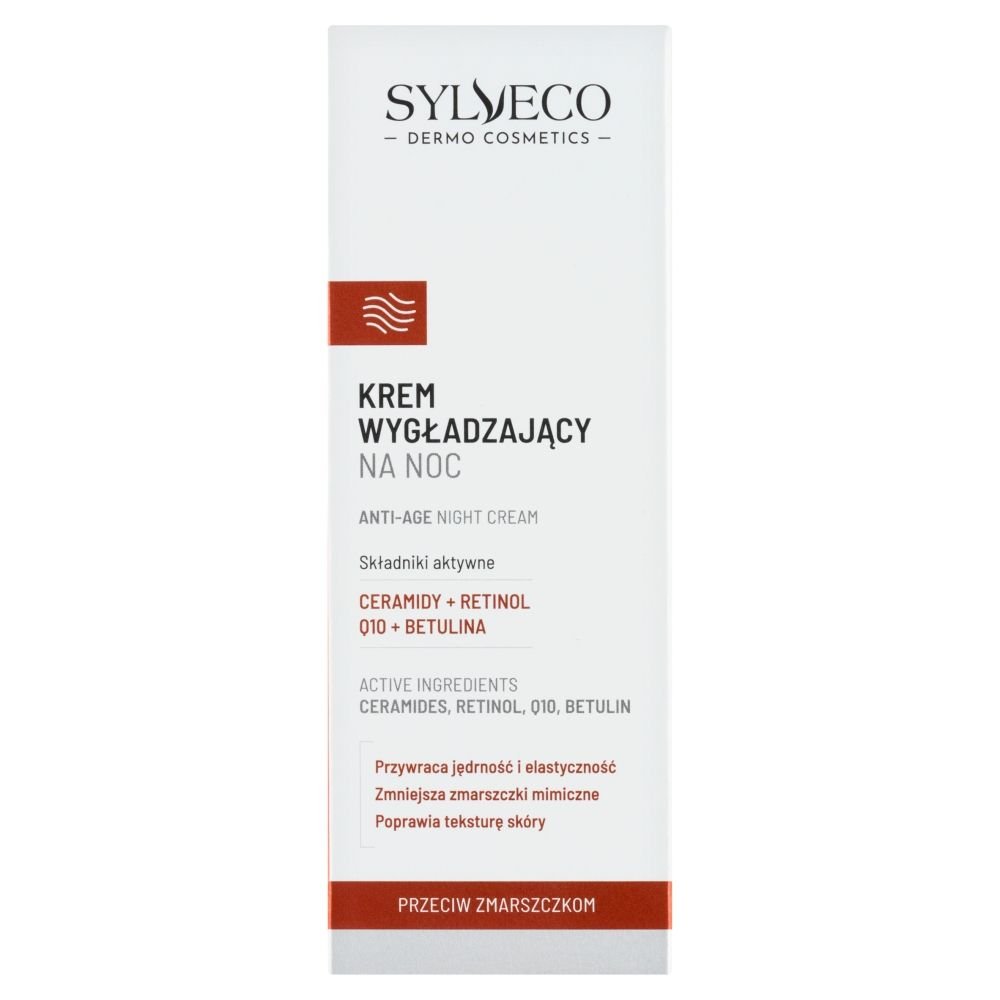 SYLVECO Sylveco Dermo, krem wygładzający do twarzy na noc, 50 ml
