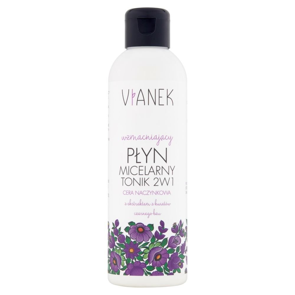 VIANEK VIANEK Wzmacniający płyn micelarny i tonik 2w1, 200 ml