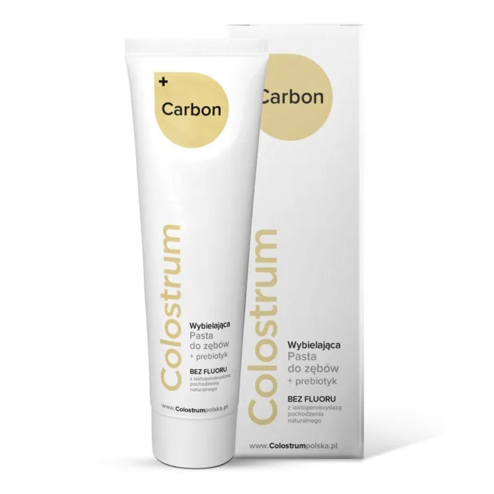 Nieznana Colostrum, pasta do zębów, Carbon, 75 ml