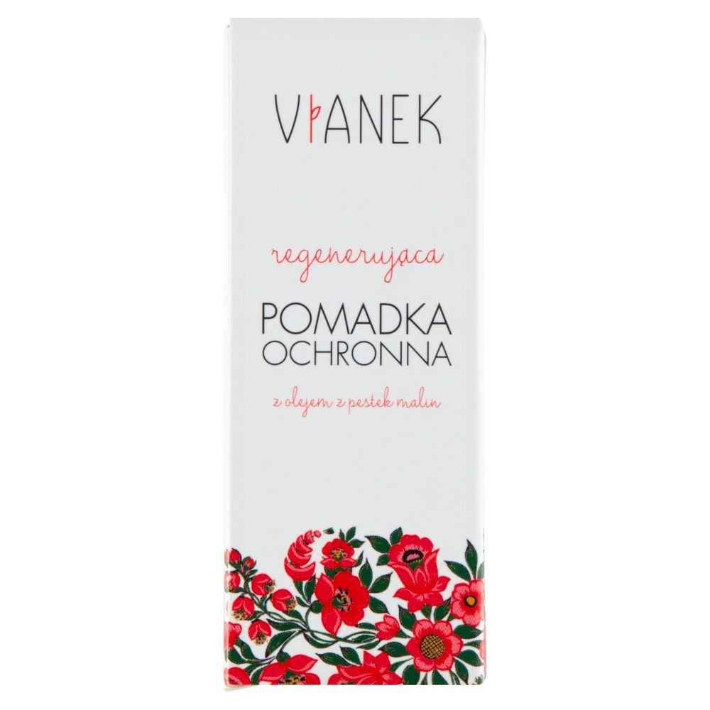 VIANEK VIANEK Regenerująca pomadka ochronna, 4,6 g — Składniki i ocena