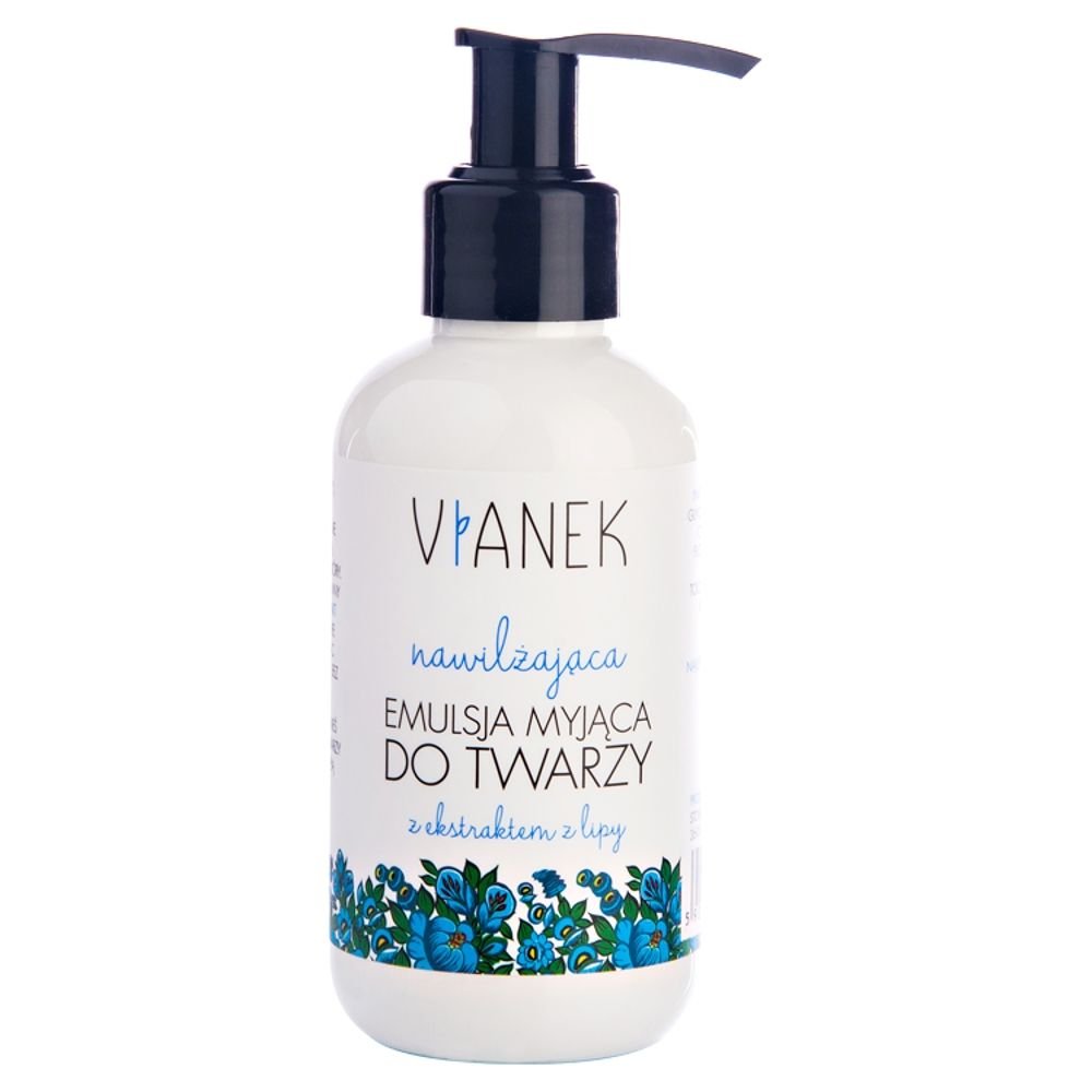 VIANEK VIANEK Nawilżająca emulsja myjąca do twarzy, 150 ml — Składniki i ocena
