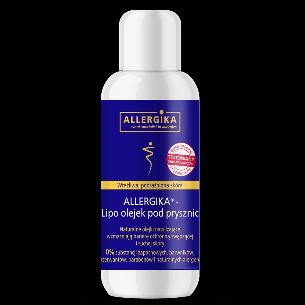 Allergika Allergika Lipo, olejek, pod prysznic, 200ml — Składniki i ocena