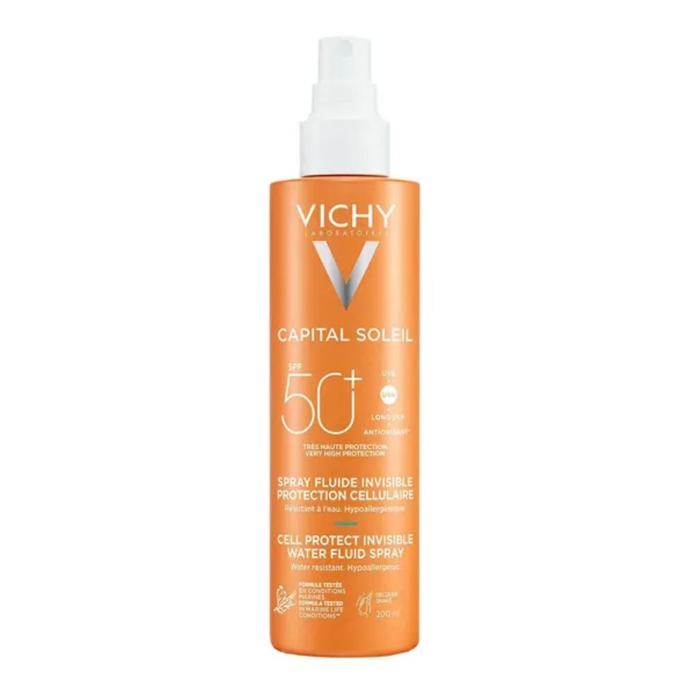 VICHY Vichy Capital Soleil, spray ochronny do ciała, SPF50,UV-Aqua, 200ml