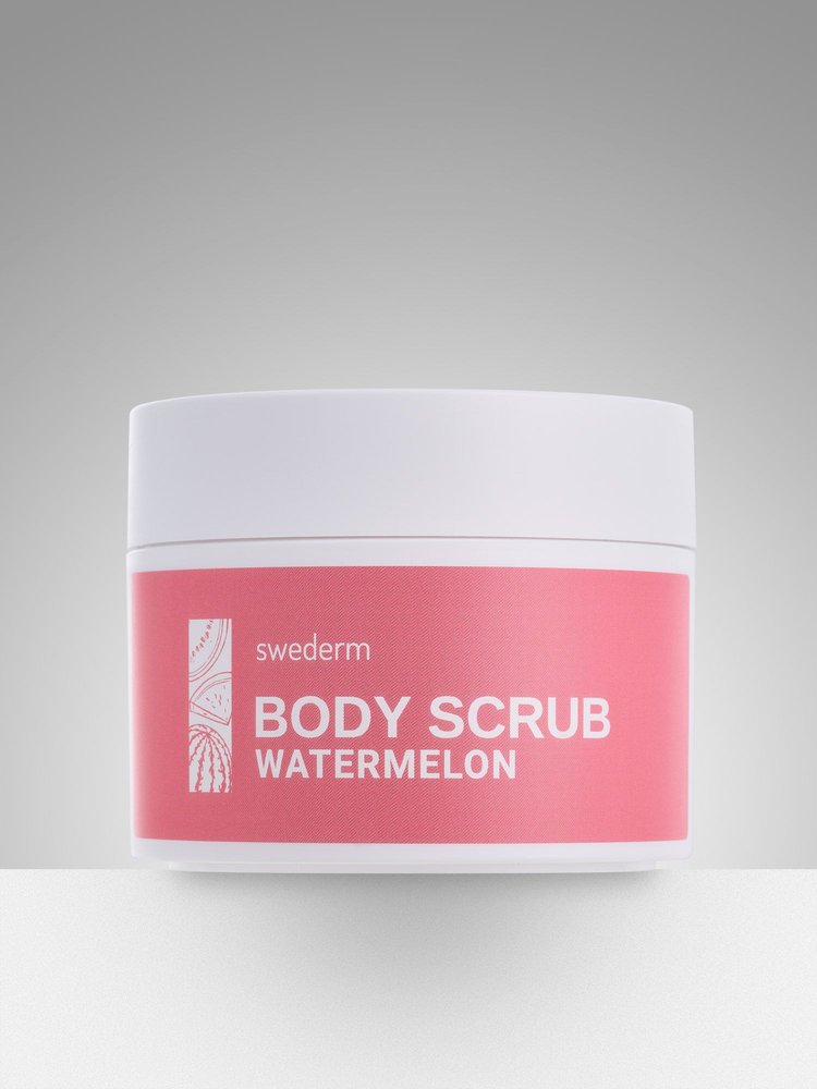 Swederm Swederm Body Scrub, peeling,cukrowo-solny,zapach arbuza,275g