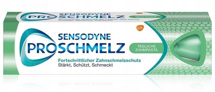 Sensodyne Sensodyne Proszkliwo, pasta do zębów, 75 ml — Składniki i ocena