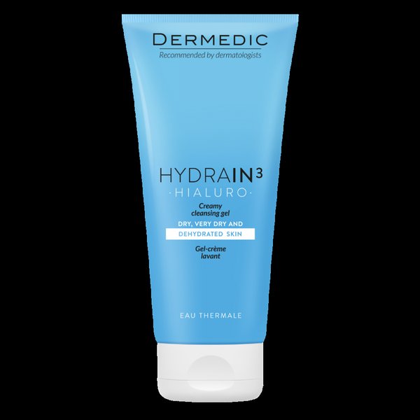 Dermedic DERMEDIC HYDRAIN 3 HIALURO kremowy żel do mycia 200ml