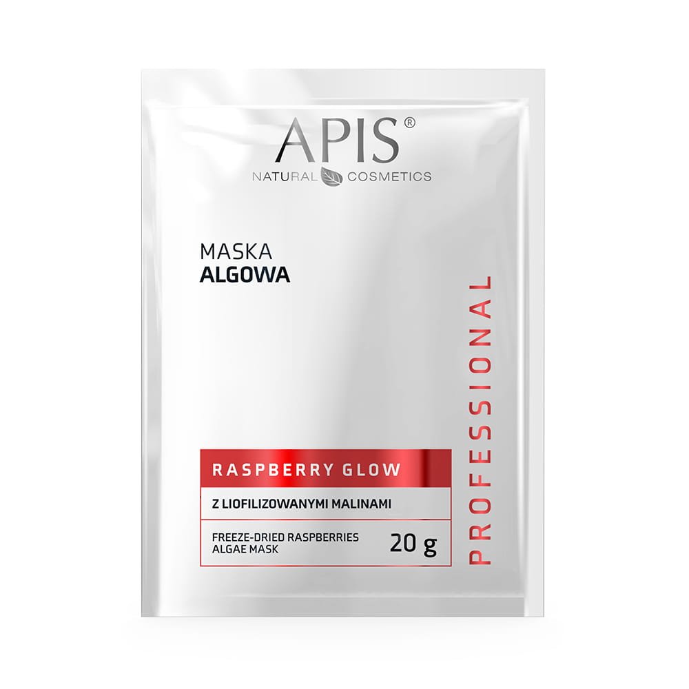 APIS APIS Raspberry glow Maska algowa z liofilizowanymi malinam 20g — Składniki i ocena