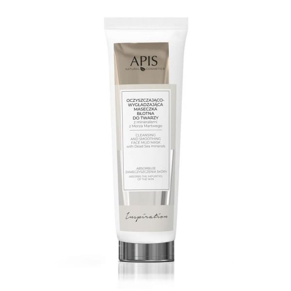 APIS APIS INSPIRATION, MASECZKA BŁOTNA DO TWARZY OCZYSZCZAJĄCO – WYGŁADZAJĄCA Z MINERAŁAMI Z MORZA MARTWEGO 100ml