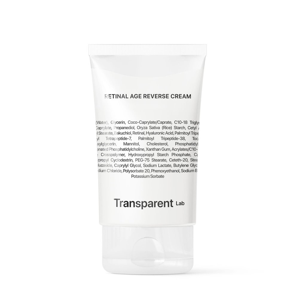 Transparent Lab Transparent Lab - Retinal Age Reverse Cream - Przeciwstarzeniowy krem z retinalem 50ml — Składniki i ocena